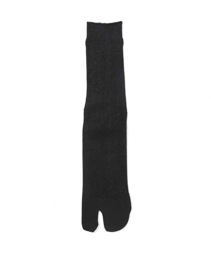 MARCOMONDE（マルコモンド）glitter ribbed tabi socks | B'2nd ( ビー 