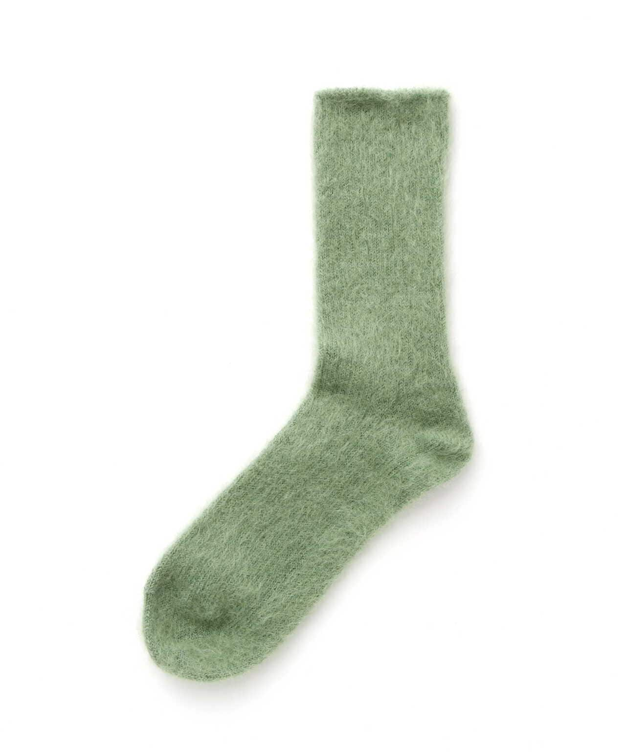 MARCOMONDE（マルコモンド）mohair ribbed socks | B'2nd ( ビー