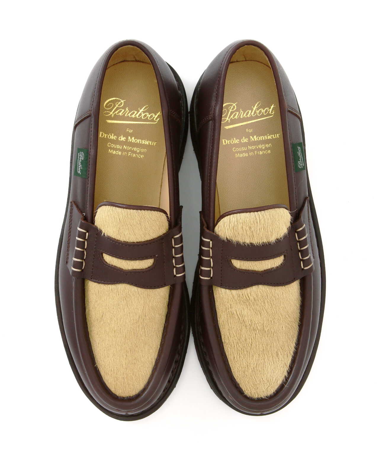 DROLE DE MONSIEUR X PARABOOT LOAFER(アウトレット商品・箱に傷あり 