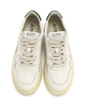 AUTRY(オートリー)WOMEN'S MEDALIST_LEATHER 2241-SAULWLL/ LEATHER/GREEN
