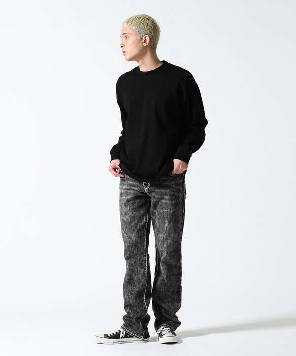 独特の上品 【新着】TRUE RELIGION Ricky Super T 黒タグ デニム