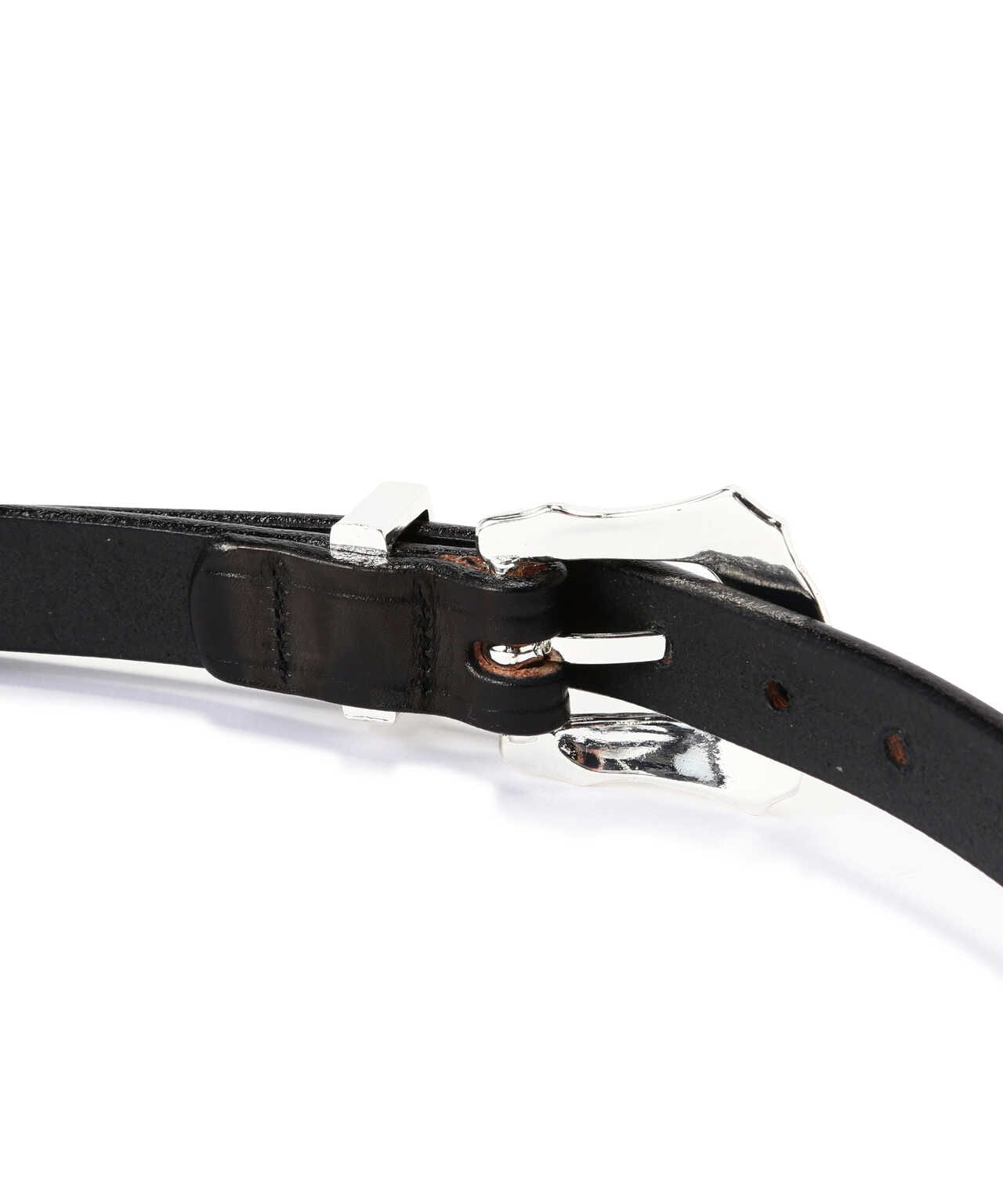 TORY LEATHER(トリーレザー) 3/4 inch 3-Piece Silver Buckle Set Belt