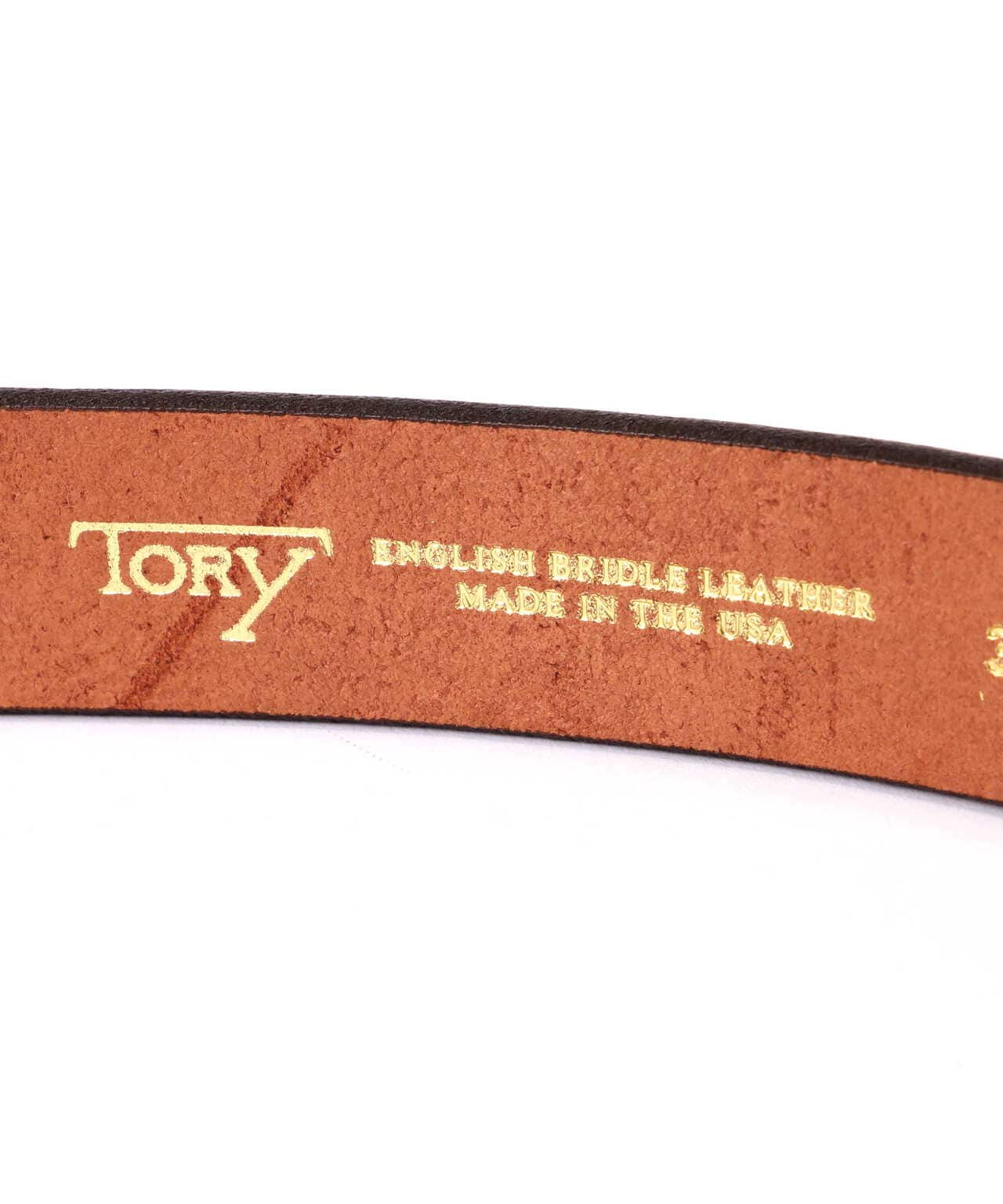 TORY LEATHER/トリーレザー】Strap Belts with Ring Buckle リング