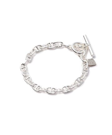 on the sunny side of the street /Small Anchor Chain Bracelet