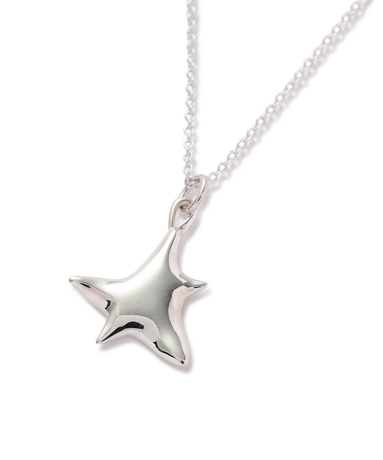 BAR JEWELLERY(バージュエリー) ABSTRACT STAR NECKLACE  SILVER ネックレス