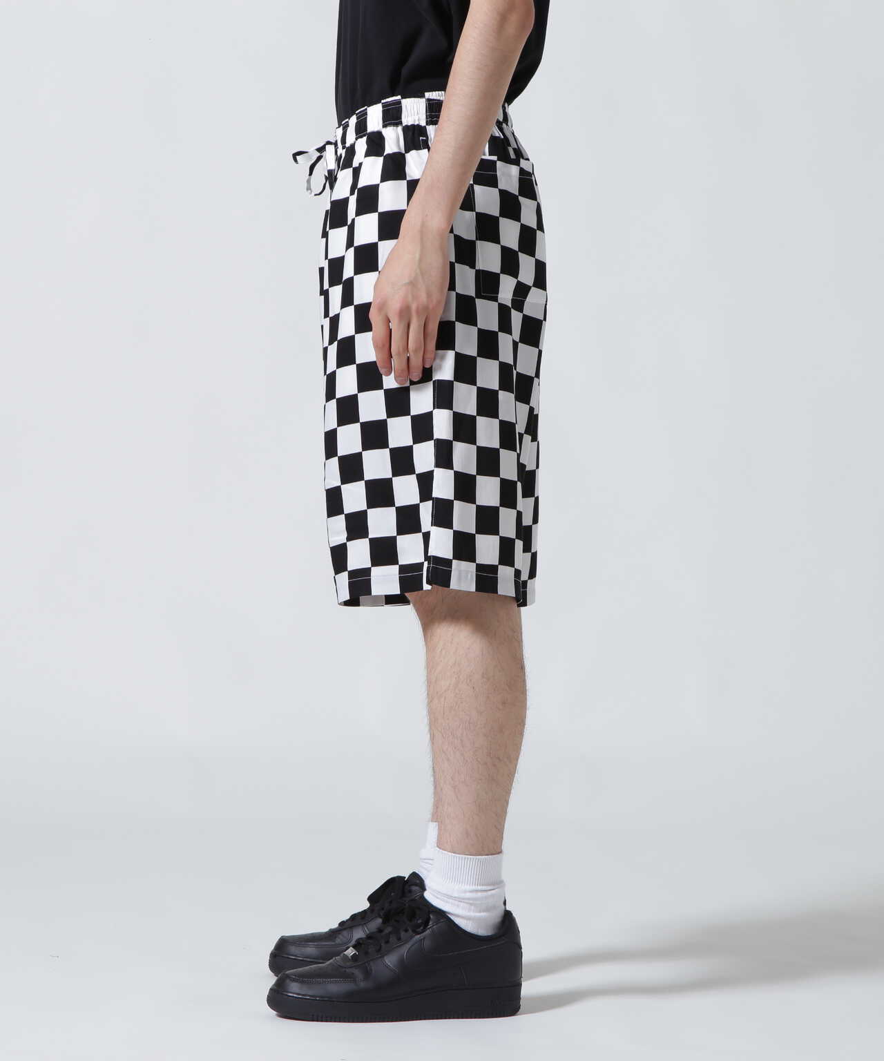 Checkered flag shorts sale