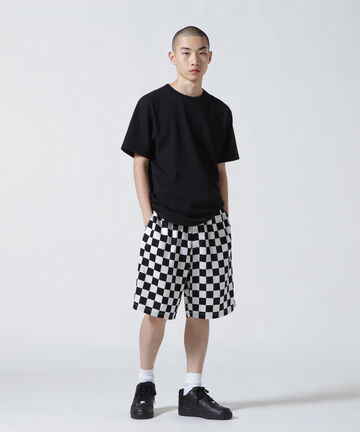 MINEDENIM（マインデニム）CU.Denim Checker flag Surf Shorts