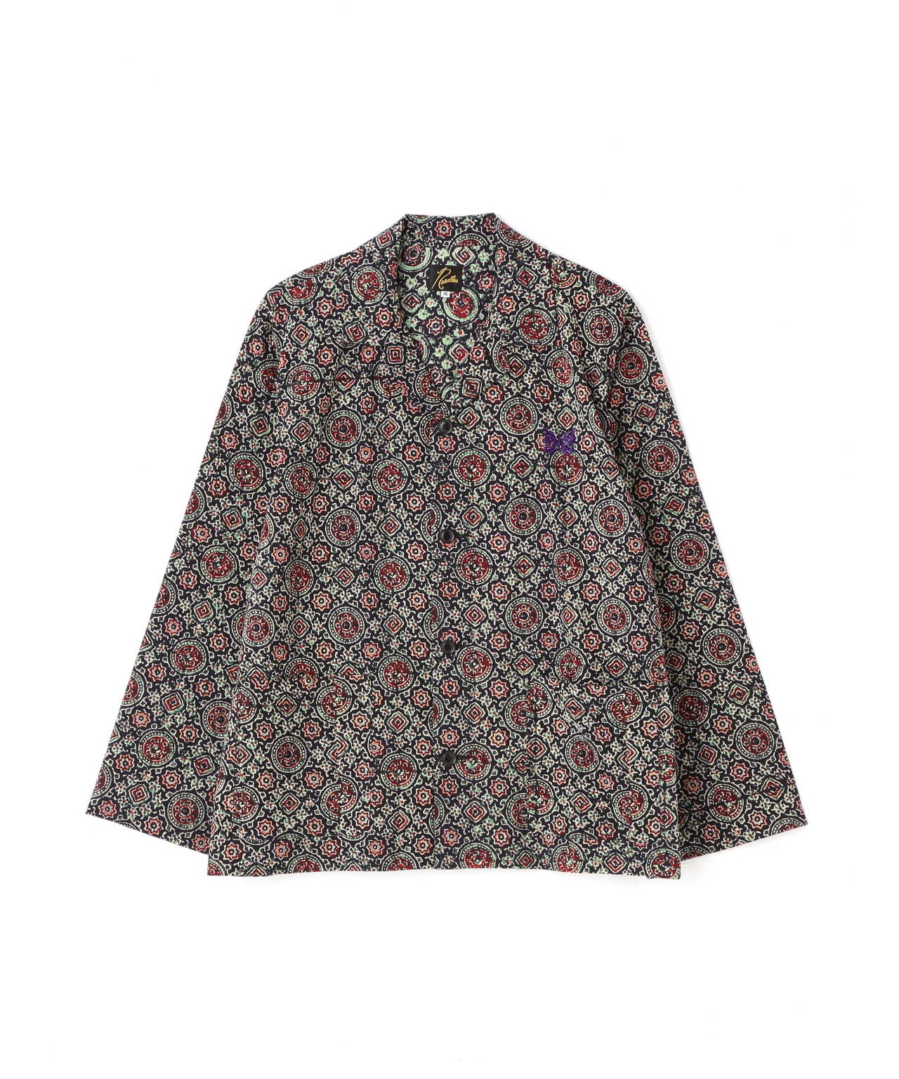 NEEDLES(ニードルズ) L/S CABANA SHIRT - INDIA COTTON LAWN / BATIK PRINTED | B'2nd  ( ビーセカンド ) | US ONLINE STORE（US オンラインストア）