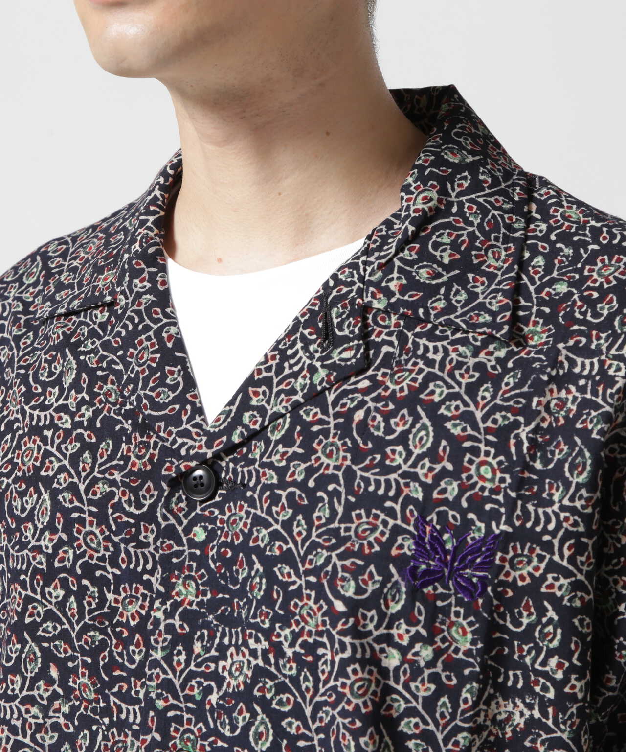 NEEDLES(ニードルズ) L/S CABANA SHIRT - INDIA COTTON LAWN / BATIK