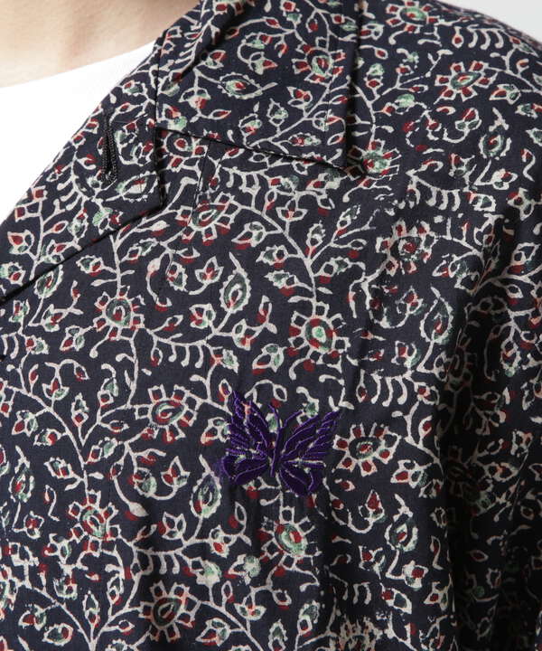 NEEDLES(ニードルズ) L/S CABANA SHIRT - INDIA COTTON LAWN / BATIK PRINTED