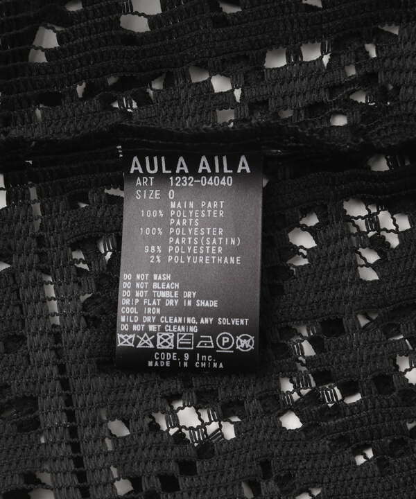 AULA AILA（アウラ アイラ）別注レースシャツ