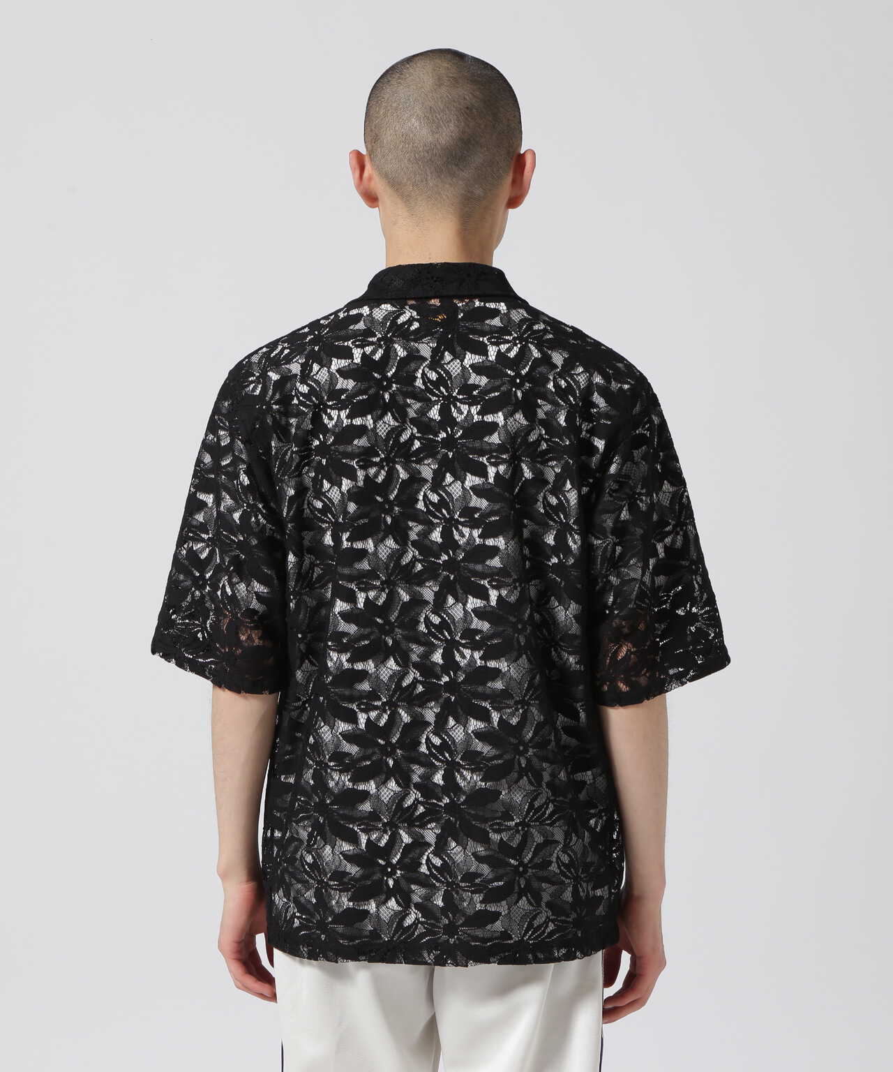 NEEDLES/ニードルス/CABANA SHIRT - C/PE/R LACE CLOTH / FLOWER/カバナシャツ