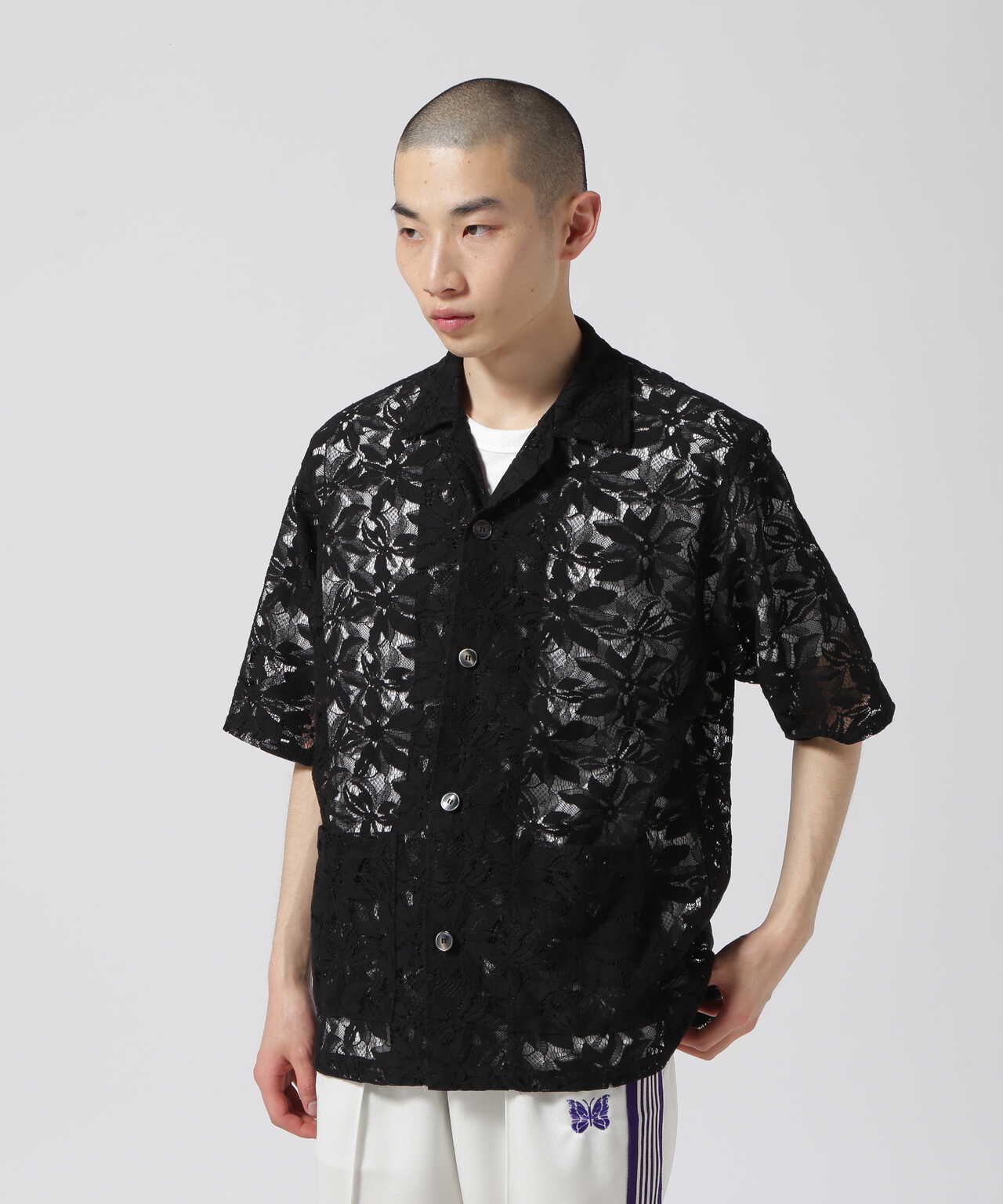 needles】Cabana Shirt Cu/R/Pe カバナシャツ - シャツ