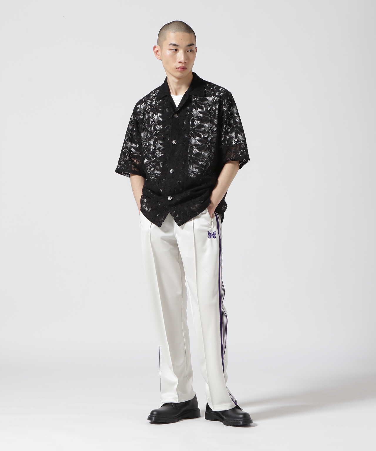 NEEDLES/ニードルス/CABANA SHIRT - C/PE/R LACE CLOTH / FLOWER