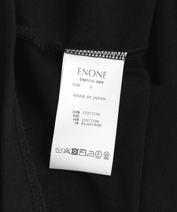 ENONE エノン/CREW NECK LONG SLEEVE クルーネックロングスリーブT