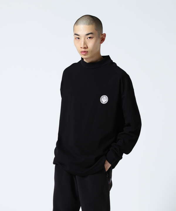 ENONE エノン/MOCK NECK LONG SLEEVE モックネックロングスリーブT