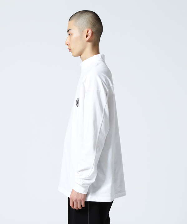 ENONE エノン/MOCK NECK LONG SLEEVE モックネックロングスリーブT