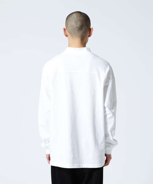 ENONE エノン/MOCK NECK LONG SLEEVE モックネックロングスリーブT