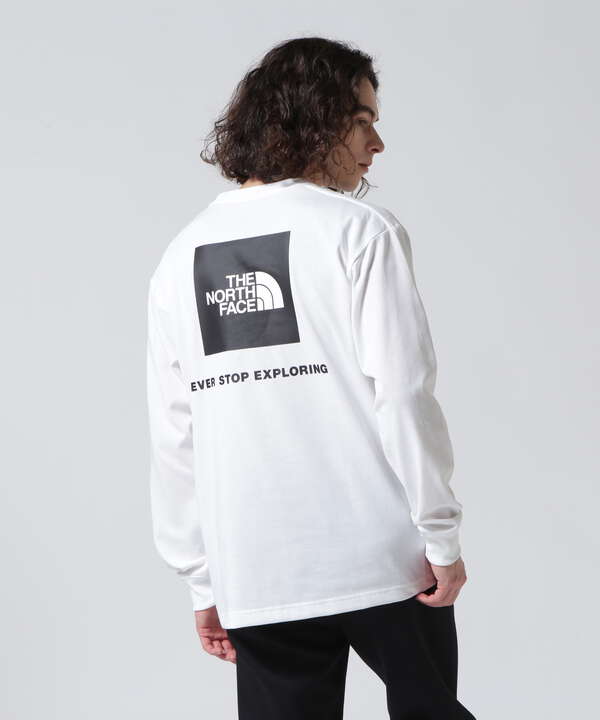 THE NORTH FACE(ザ・ノース・フェイス)L/S Back Square Logo Tee