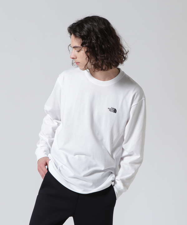 THE NORTH FACE(ザ・ノース・フェイス)L/S Back Square Logo Tee