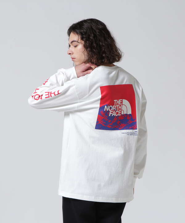 THE NORTH FACE/ L/S Sleeve Graphic Tee NT32344