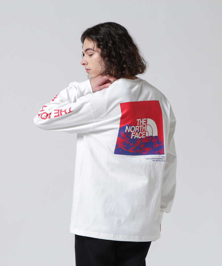 THE NORTH FACE/ L/S Sleeve Graphic Tee NT32344 