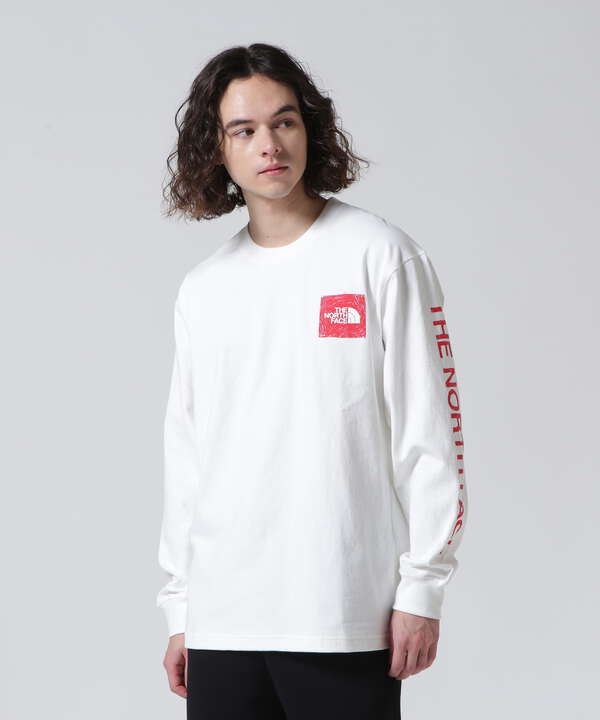 THE NORTH FACE/ L/S Sleeve Graphic Tee NT32344