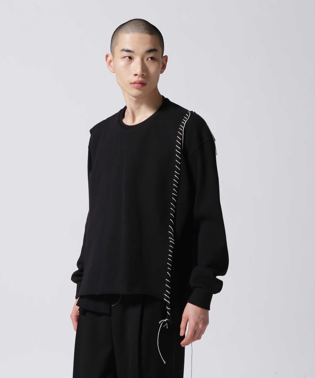 B´2nd】DISCOVERED(ディスカバード)別注STITCH LONG SLEEVE TEE-