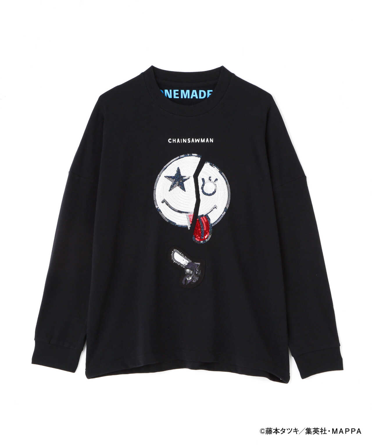 チェンソーマン × ONEMADE × B'2nd(ワンメイドxチェンソーマン)SWEAT L/S