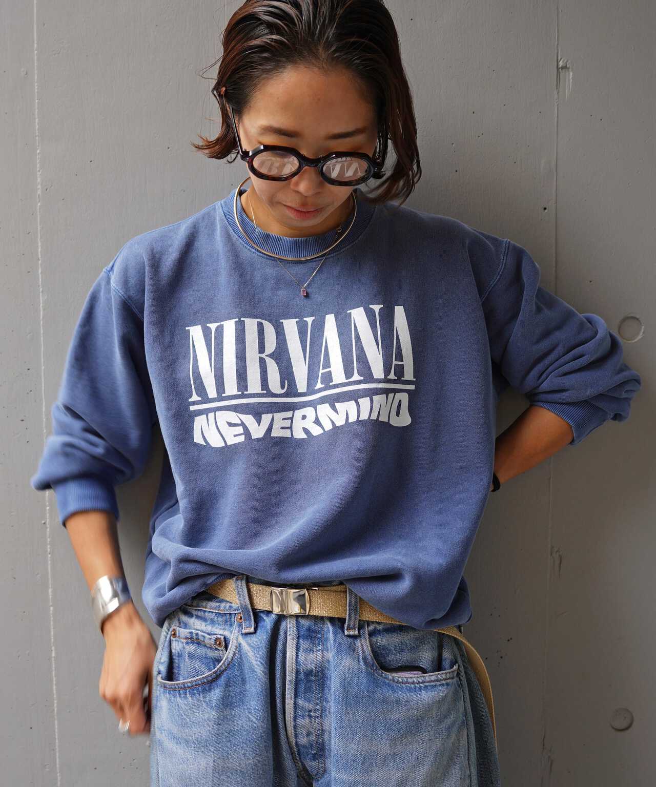 online shop NIRVANA スウェット シェルターセレクト - トップス