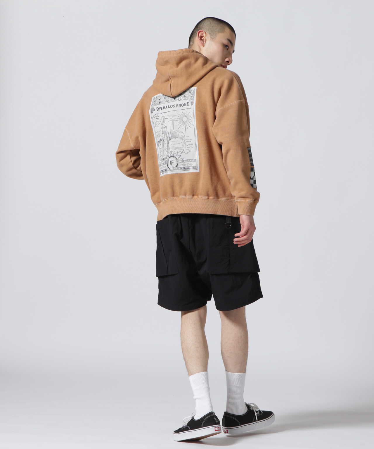 ENONE エノン/PRINT SWEAT HOODIE