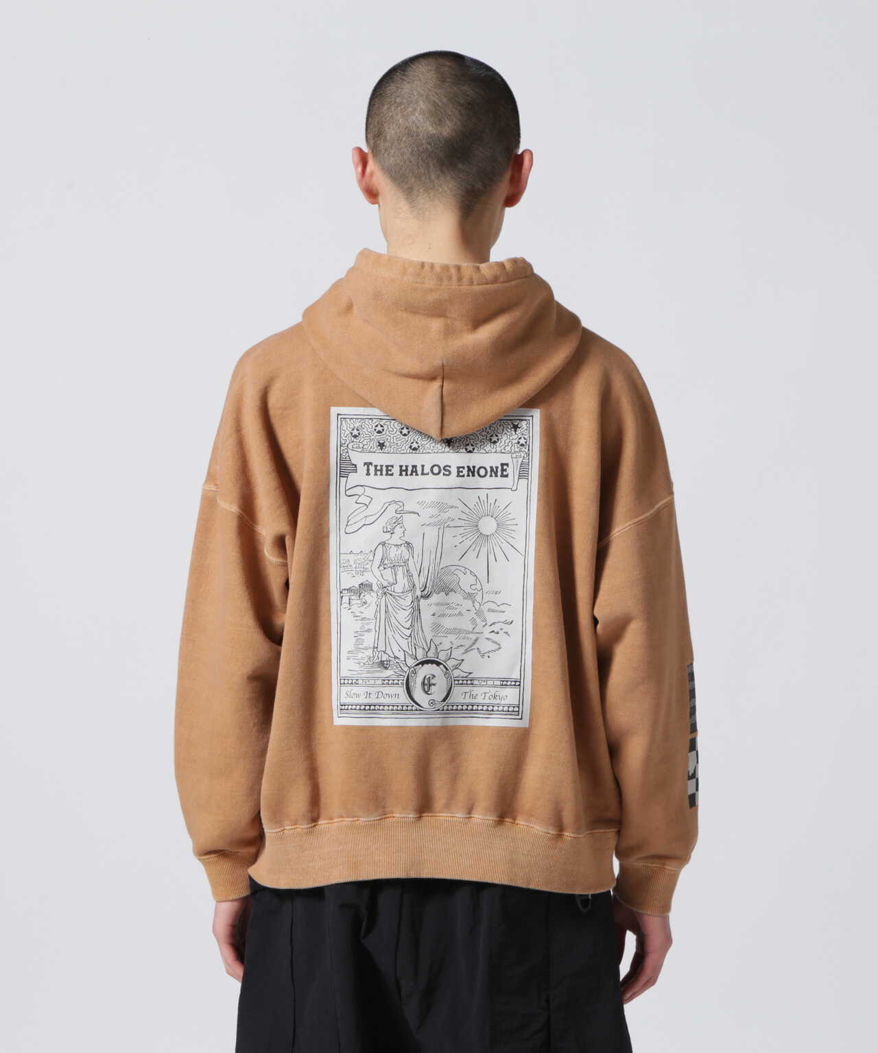 ENONE エノン/PRINT SWEAT HOODIE