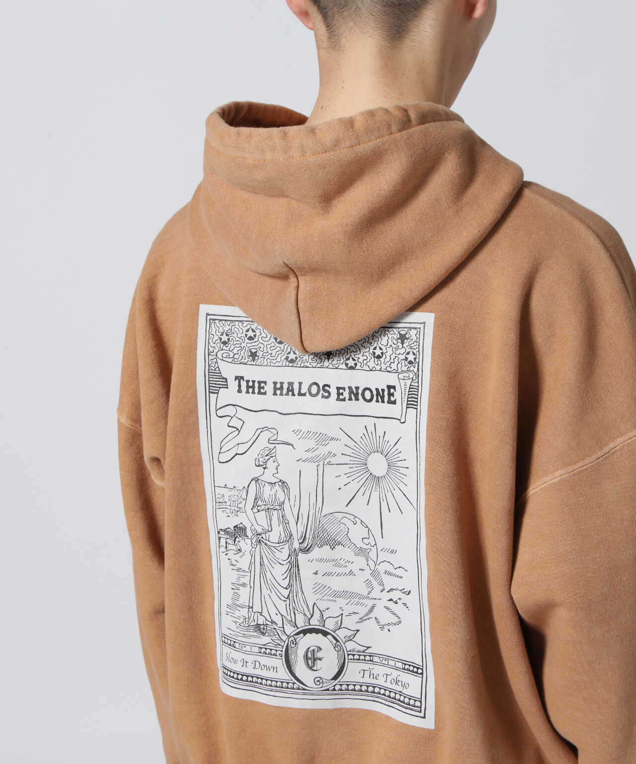 ENONE エノン/PRINT SWEAT HOODIE