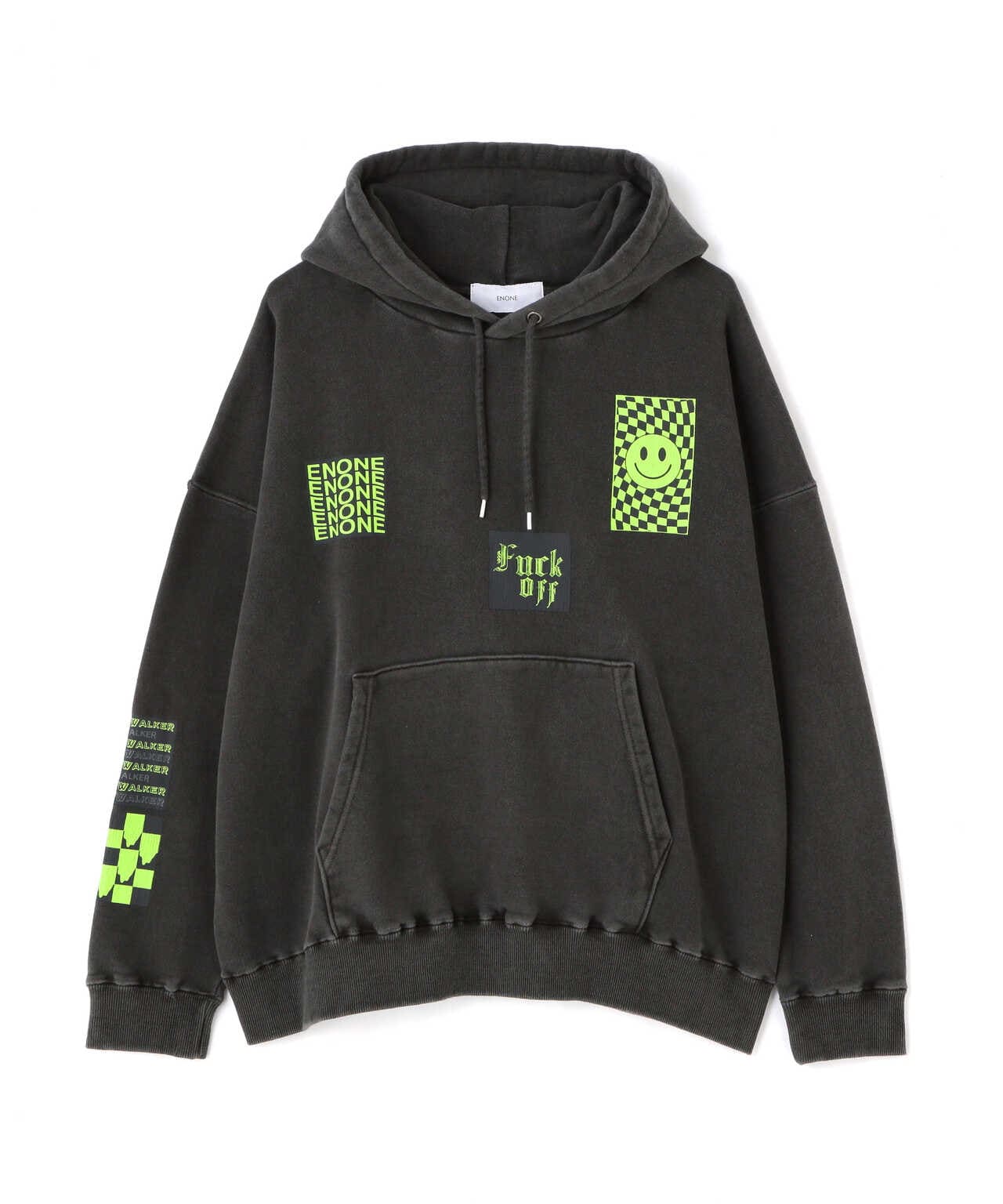 ENONE エノン/PRINT SWEAT HOODIE