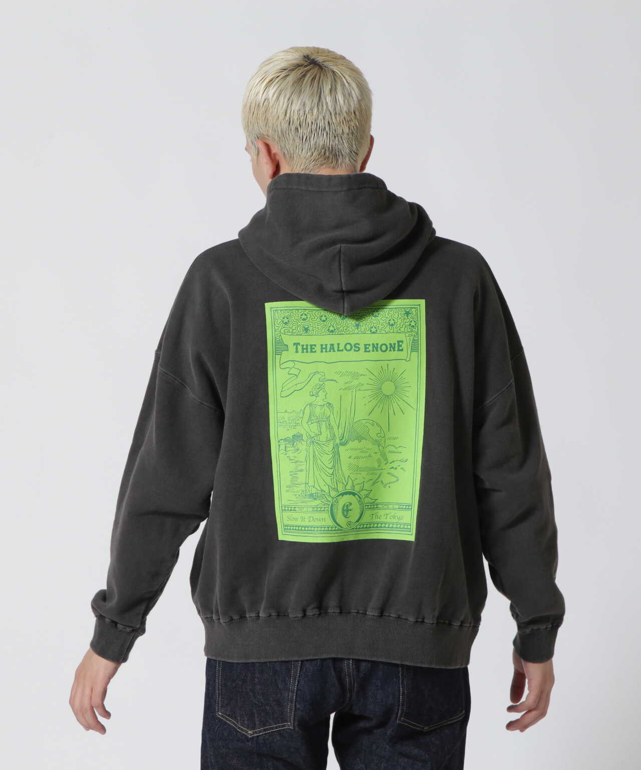 ENONE エノン/PRINT SWEAT HOODIE