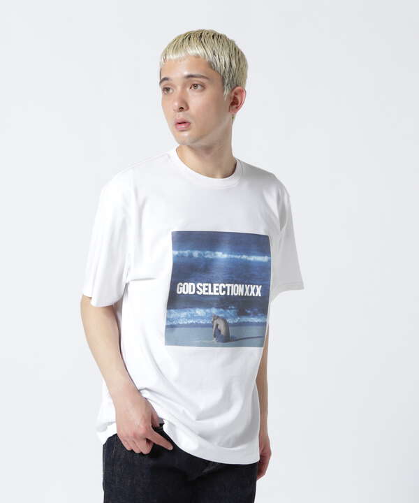 新品 GOD SELECTION XXX ヘイリー・ビーバー Tシャツ L 白-