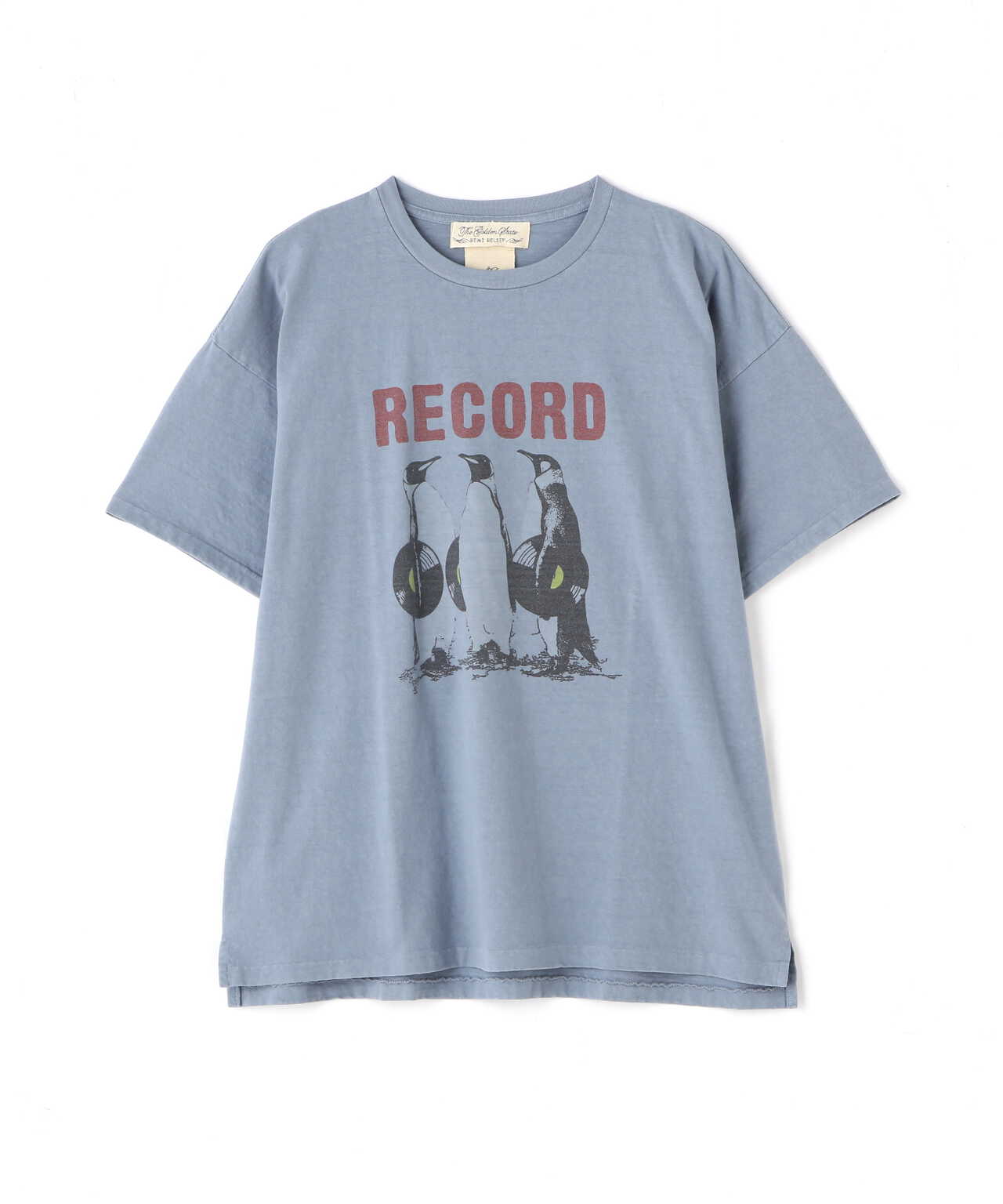 REMI RELIEF(レミレリーフ) 別注天竺Tシャツ RECORD ユニセックス | B 