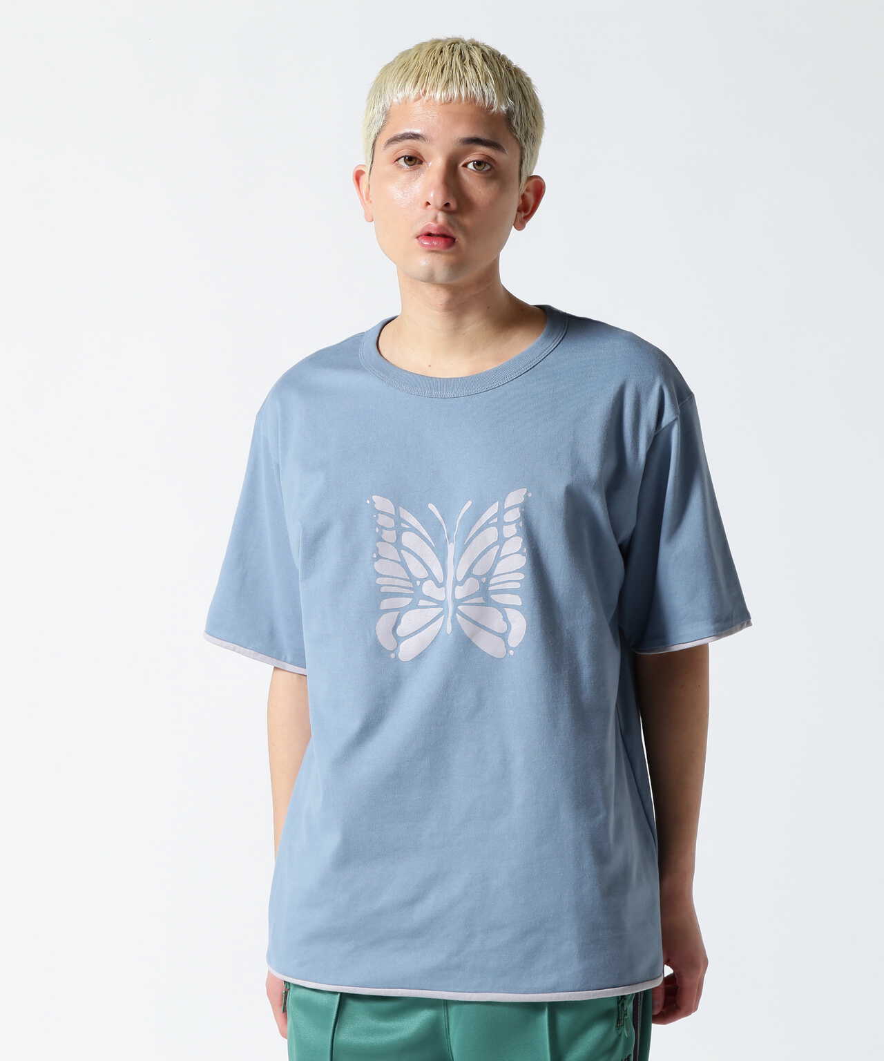 総合3位】 ニードルズ NEEDLES Needles リバーシブル ロゴ Tシャツ