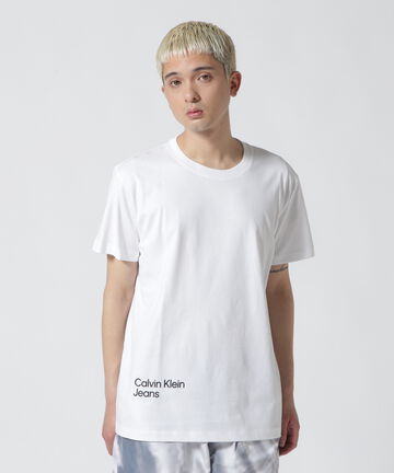 Calvin Klein Jeans / BLURRED COLORED ADDRESS TEE