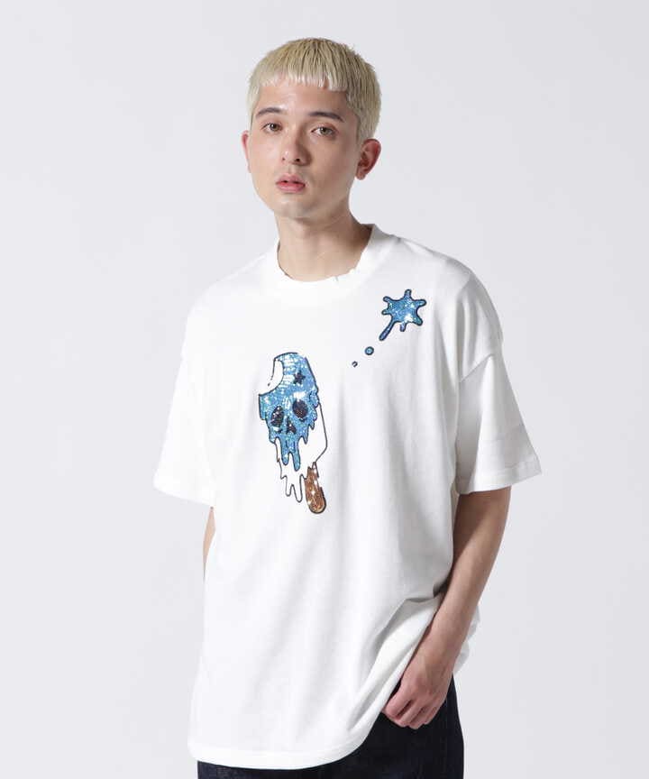 maxsix(マックスシックス)ICE SKULL EMBLOIDERY TEE | B'2nd ( ビー