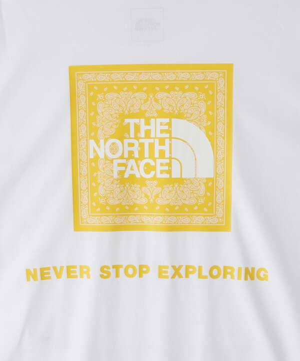 THE NORTH FACE/S/S Bandana Square Logo Tee