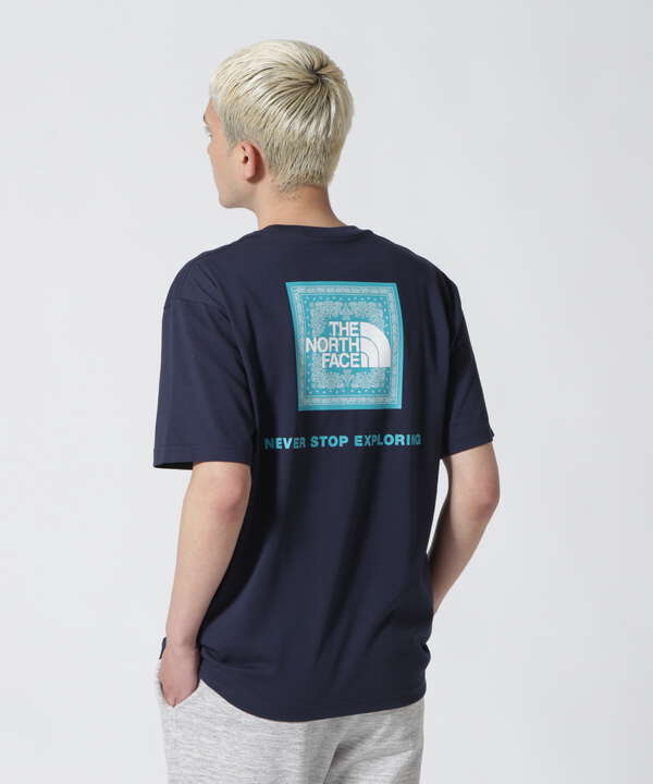 THE NORTH FACE/S/S Bandana Square Logo Tee