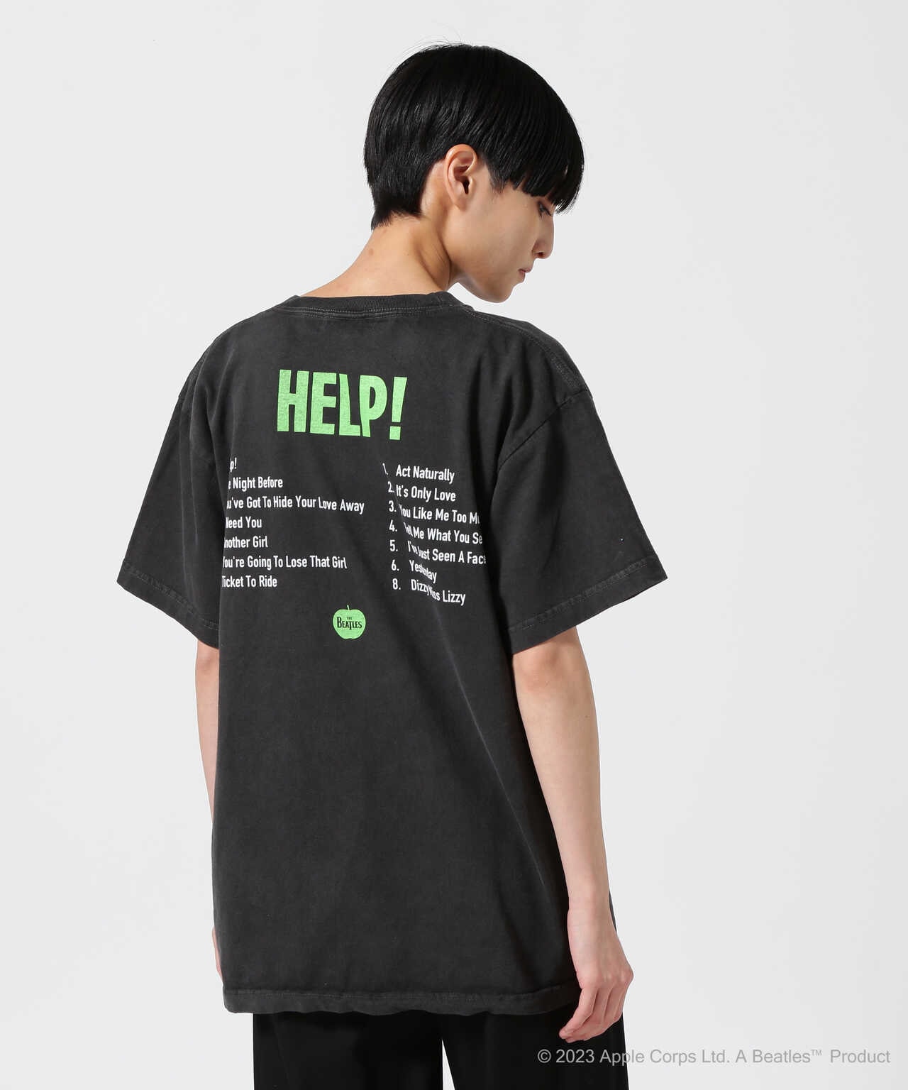 GOOD ROCK SPEED (グッドロックスピード) HELP Tシャツ/23BTL004W | B