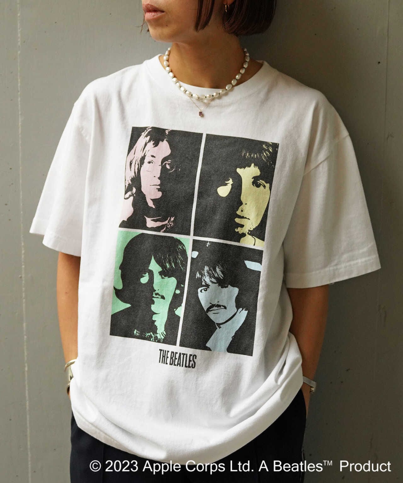 With The Beatles tシャツ