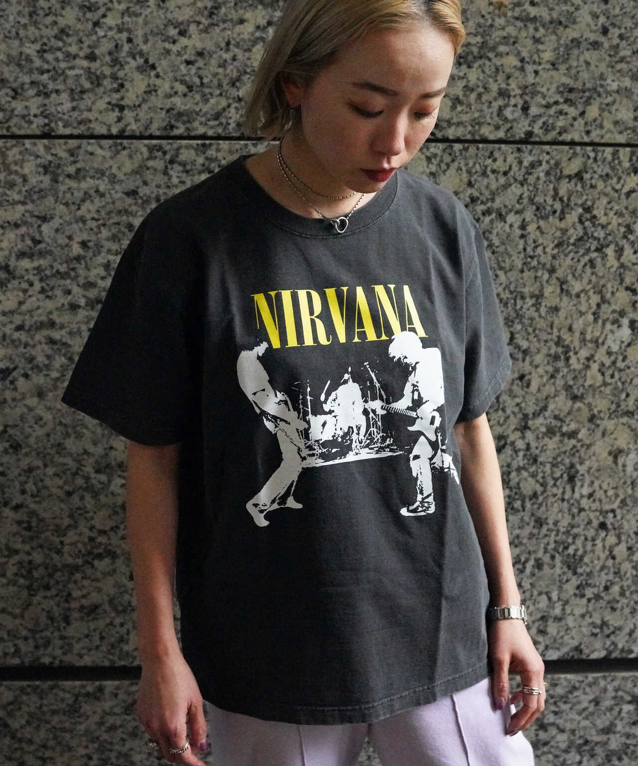 NIRVANA バンドTシャツ XL ©️2008 ニルヴァーナ ロックT - Tシャツ