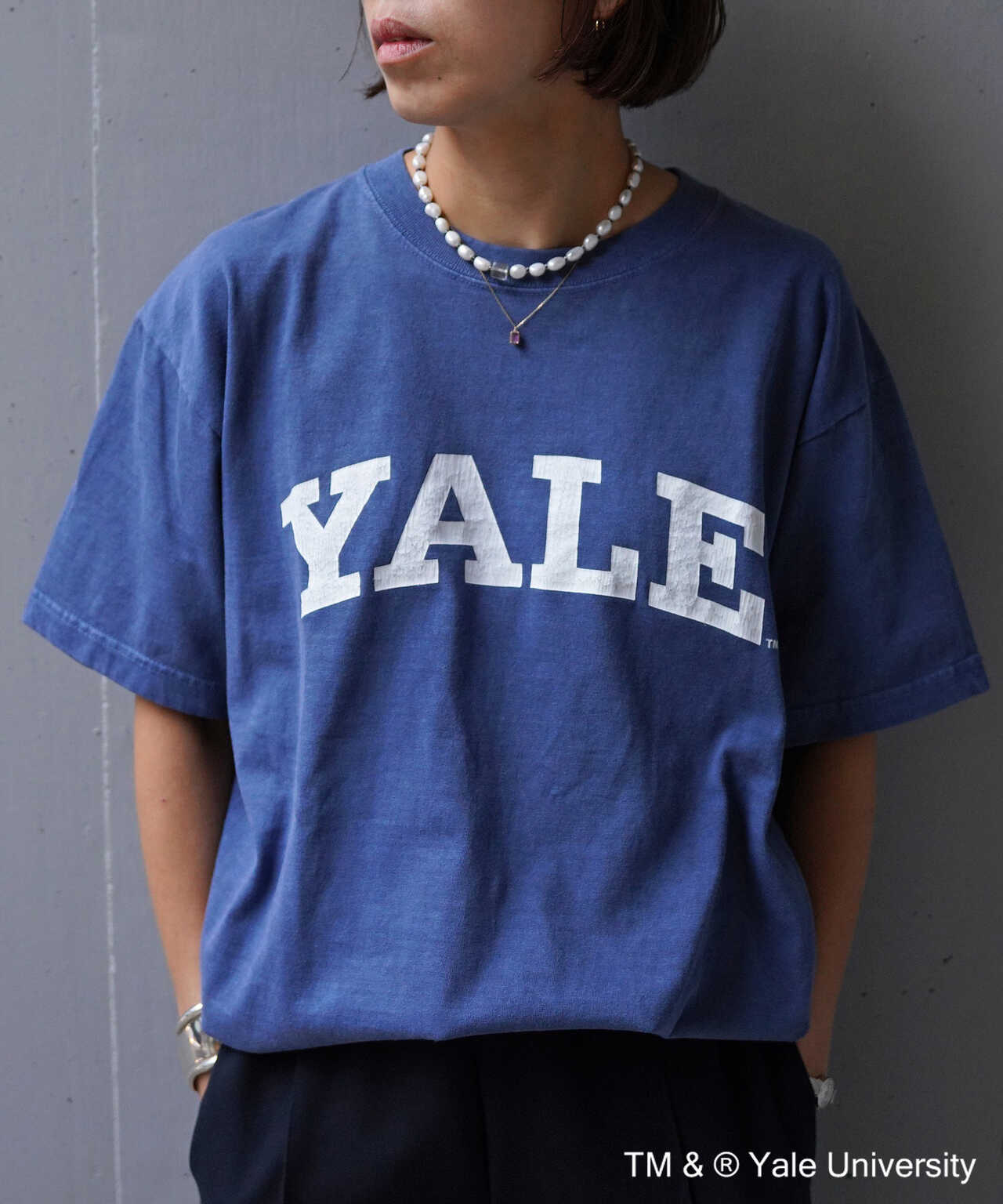 ホワイトお値下け不可L【COUTURE D'ADAM/クチュールドアダム】 YALE T