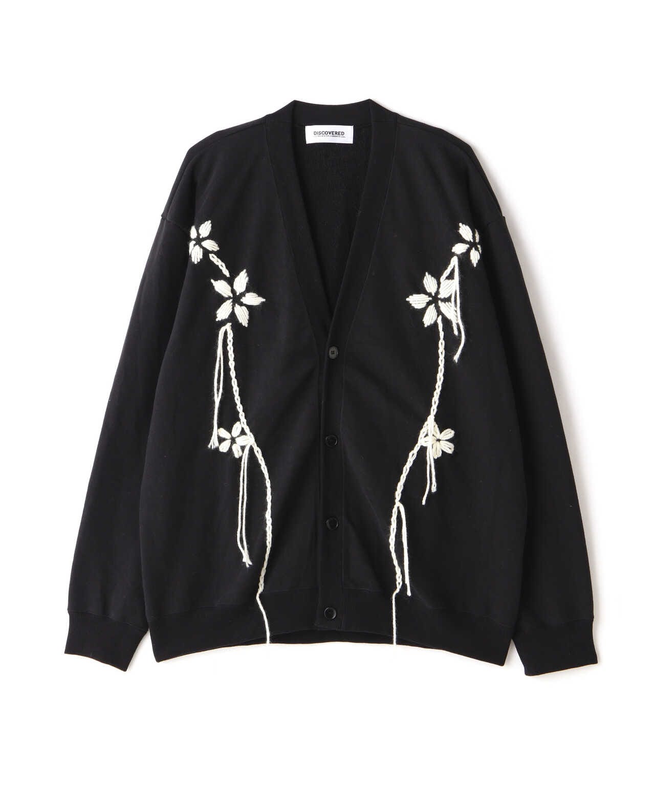 DISCOVERED(ディスカバード)FLOWER EMBROIDERIES SWEAT CD スウェット