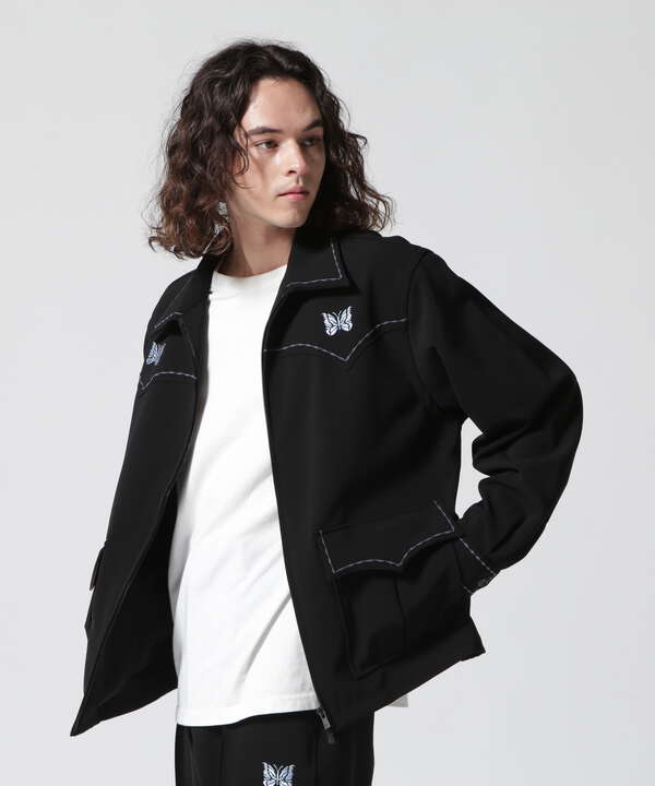 Needles Sport Jacket スポーツジャケット ブラック M libraryscore.net