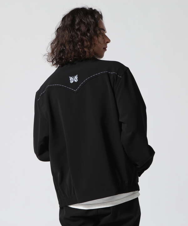 NEEDLES/WESTERN SPORT JACKET - PE/PU DOUBLE CLOTH