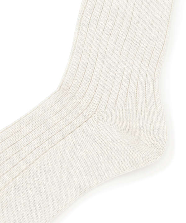 MARCOMONDE（マルコモンド）military cotton ribbed socks(Men)